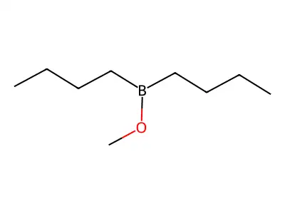 Borinic acid, dibutyl-, methyl ester structure