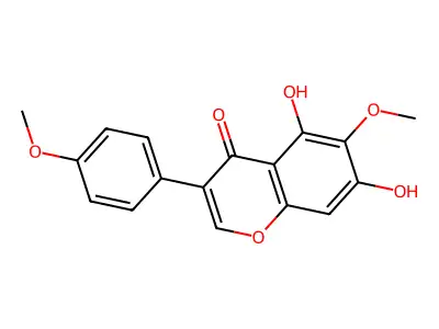 Irisolidone structure