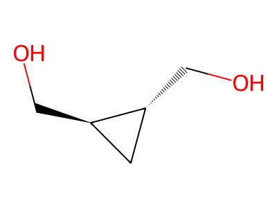 ((1S,2S)-cyclopropane-1,2-diyl)dimethanol structure