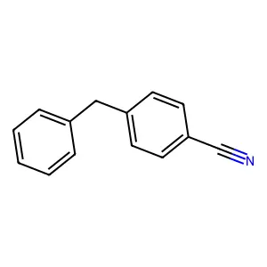 Benzonitrile, 4-(phenylmethyl)- structure