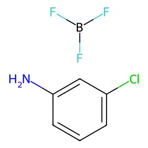 Boron, (3-chlorobenzenamine-kappaN)trifluoro-, (T-4)- structure