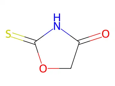 2-Thio-2,4-oxazolidinedione structure