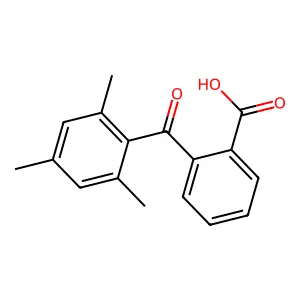 2-(mesitylcarbonyl)benzoic acid structure