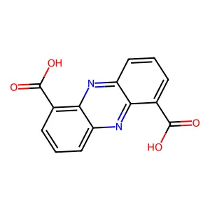 1,6-吩嗪二甲酸 structure