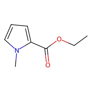 Ethyl 1-methylpyrrole-2-carboxylate structure