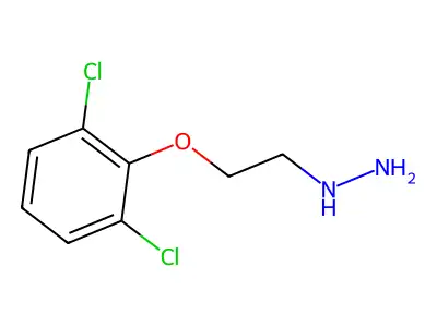 2-(2,6-Dichlorophenoxy)ethylhydrazine structure