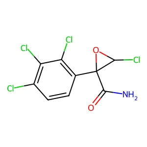 3-氯-2-(2,3,4-三氯苯基)环氧丙酰胺 structure