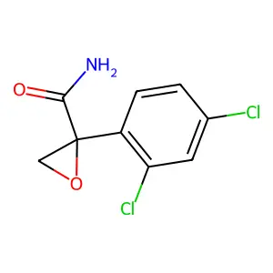 2-(2,4-二氯苯基)环氧乙烷-2-甲亚胺酸 structure