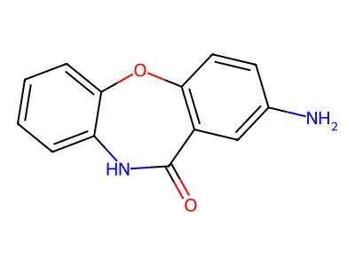 8-amino-5H-benzo[b][1,4]benzoxazepin-6-one structure