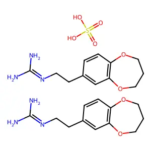 4,5-Dihydroxy-1,3-dimethylimidazolidin-2-one, trans- structure