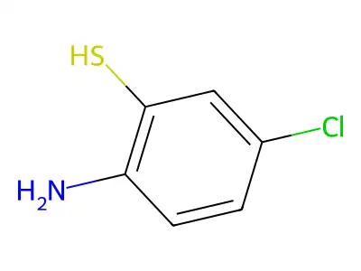 2-Amino-5-chlorobenzenethiol structure