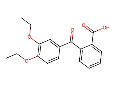 2-(3,4-diethoxybenzoyl)benzoic Acid structure