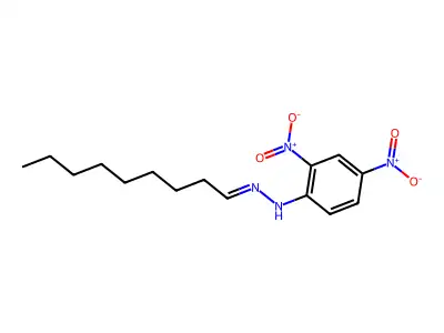 Nonanal 2,4-dinitrophenylhydrazone, analytical standard structure