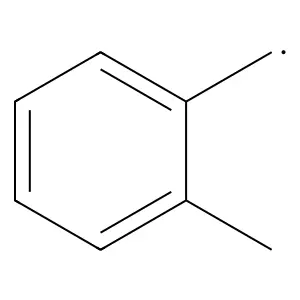 2-Methylbenzyl radical structure