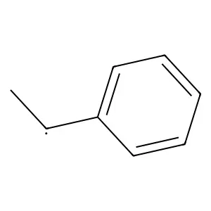 1-Phenylethyl radical structure