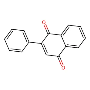 2-Phenyl-1,4-naphthoquinone structure