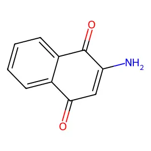 3-Aminonaphthoquinone structure