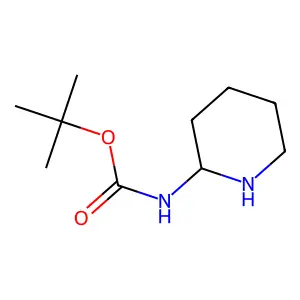 tert-Butyl (S)-piperidin-2-ylcarbamate structure