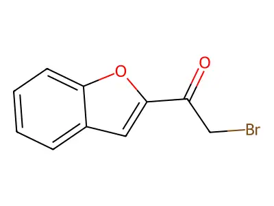 1-(1-Benzofuran-2-Yl)-2-Bromoethan-1-One structure