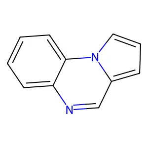 Pyrrolo(1,2-a)quinoxaline structure
