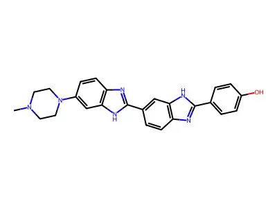 Bisbenzimidazole structure