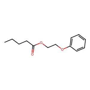 2-苯氧乙基戊酸酯 structure