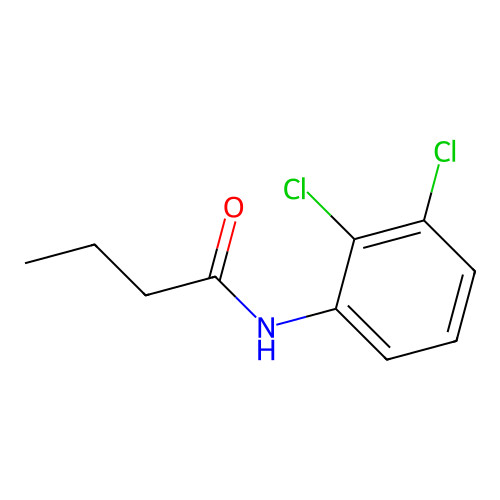 N-(2,3-dichlorophenyl)butanamide structure
