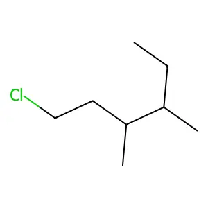 Hexane, 1-chloro-3,4-dimethyl- structure