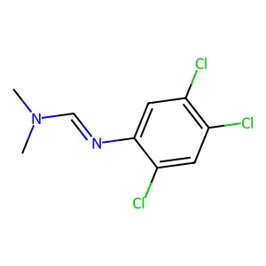 Methanimidamide, N,N-dimethyl-N'-(2,4,5-trichlorophenyl)- structure