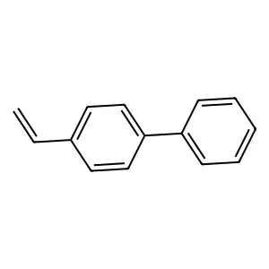p-Vinylbiphenyl structure
