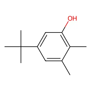 5-tert-Butyl-2,3-dimethylphenol structure