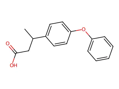 (R)-3-(4-Phenoxyphenyl)butanoic Acid structure