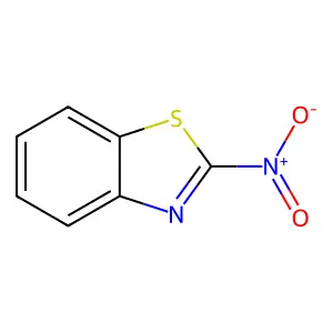2-Nitro-1,3-benzothiazole structure