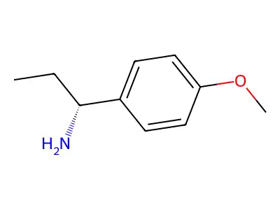 (R)-1-(4-Methoxyphenyl)propan-1-amine structure