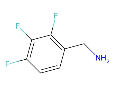 2,3,4-Trifluorobenzylamine structure