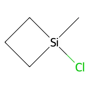 Silacyclobutane, 1-chloro-1-methyl- structure