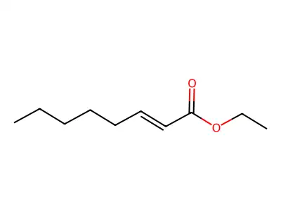 Ethyl 2-octenoate, (2E)- structure