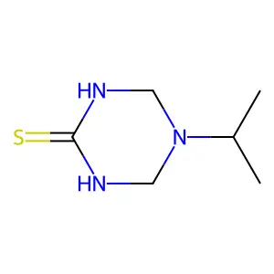 5-Isopropyl-1,3,5-triazinane-2-thione structure