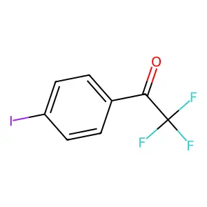 2,2,2-Trifluoro-1-(4-iodophenyl)ethanone structure