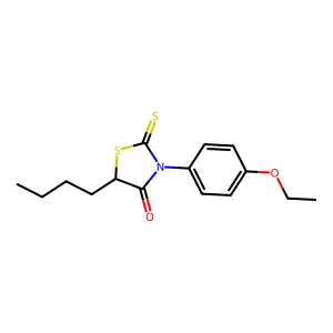 3-(3-Chlorophenyl)-5-methyl-2-sulfanylidene-1,3-thiazolidin-4-one structure