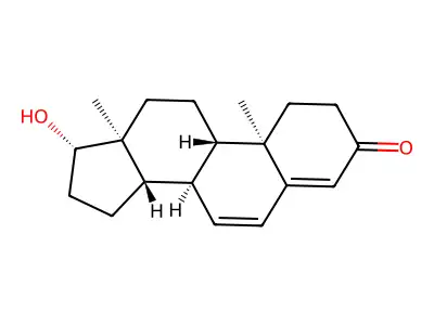 6-Dehydrotestosterone structure