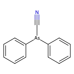 二苯氰胂 structure