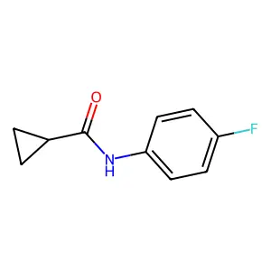 4'-Fluorocyclopropanecarboxanilide structure
