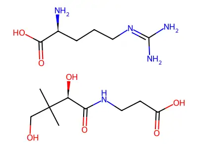 L-Arginine pantothenate structure