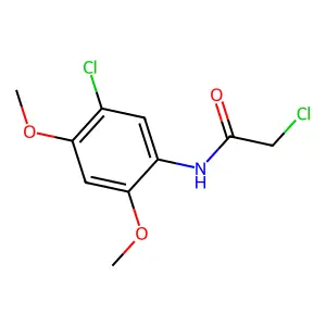 2,5'-Dichloro-2',4'-dimethoxyacetanilide structure