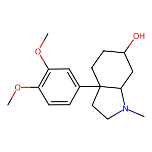 Mesembrinol structure