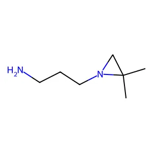 3-(2,2-Dimethylaziridin-1-yl)propan-1-amine structure