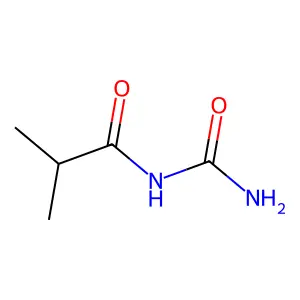 Isobutyrylurea structure