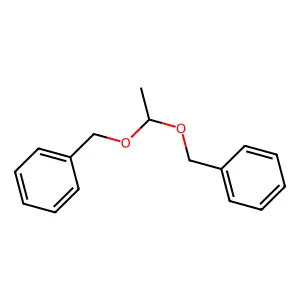 Benzene, 1,1'-(ethylidenebis(oxymethylene))bis- structure