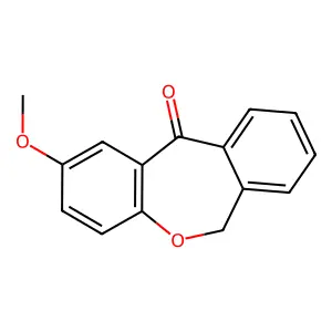 2-methoxydibenzo[b,e]oxepin-11(6H)-one structure